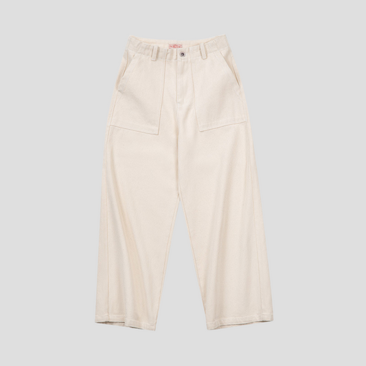 CREAM TROUSERS