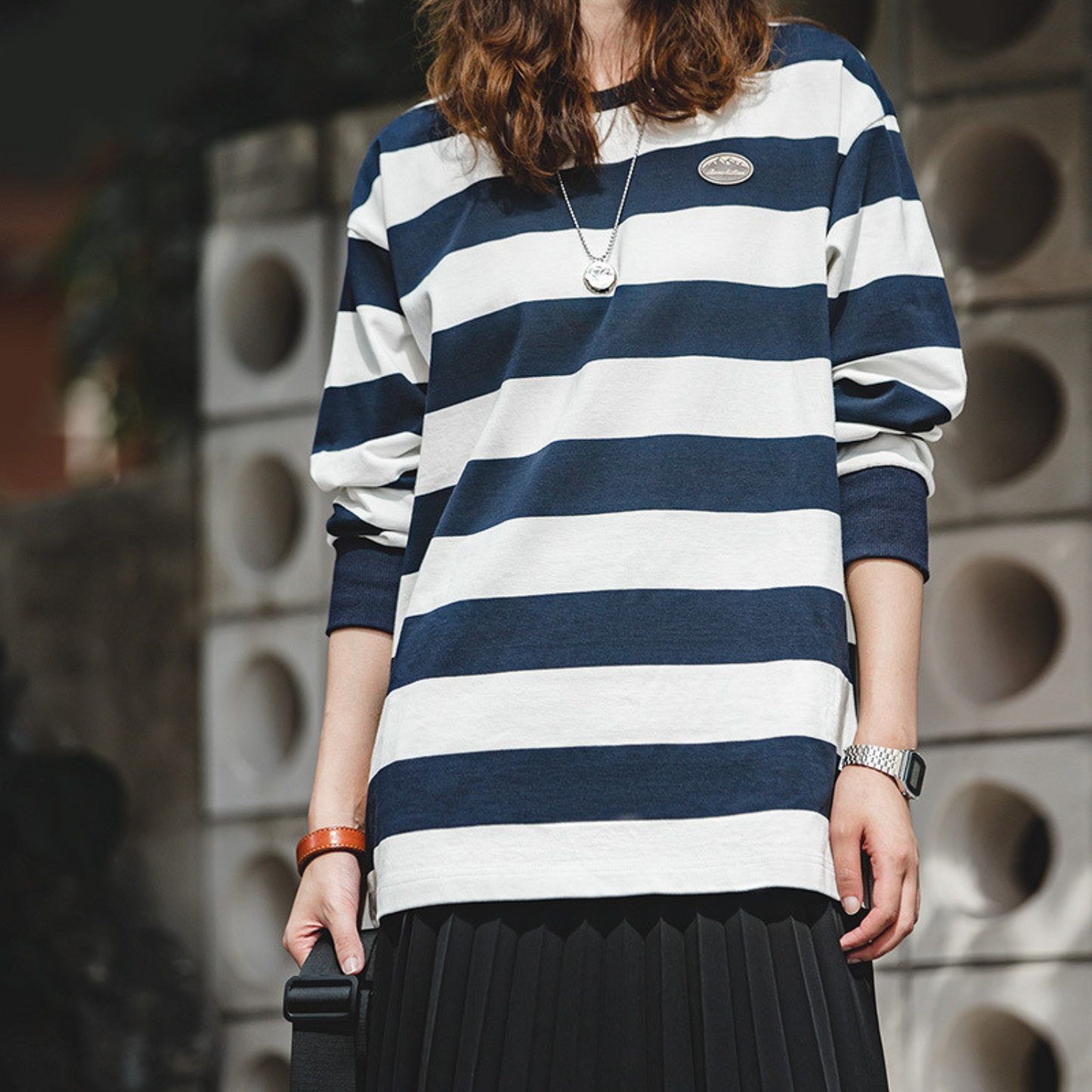 PEAK STRIPE SHIRT