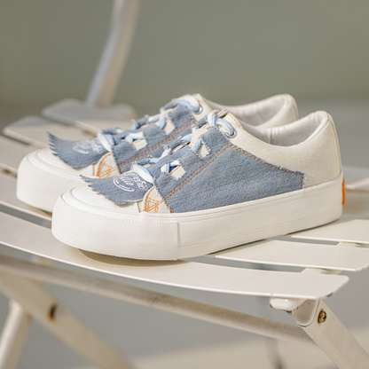 DENIM PATCHWORK SNEAKER