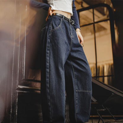 HIGH-WAISTED BAGGY JEAN